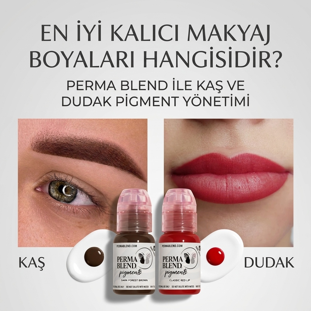 En iyi Kalıcı Makyaj Boyaları Hangisidir?