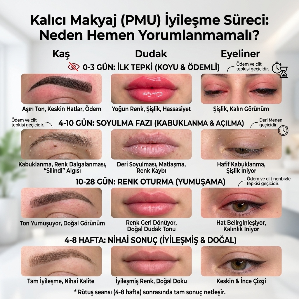 Kalıcı Makyajda Sonuç Neden Hemen Yorumlanmamalı?