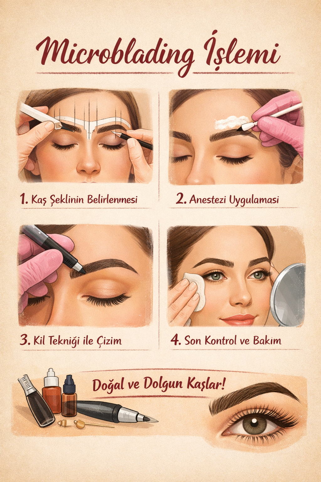 Microblading Nedir? Doğal Görünümlü Kaş Tasarımı Rehberi