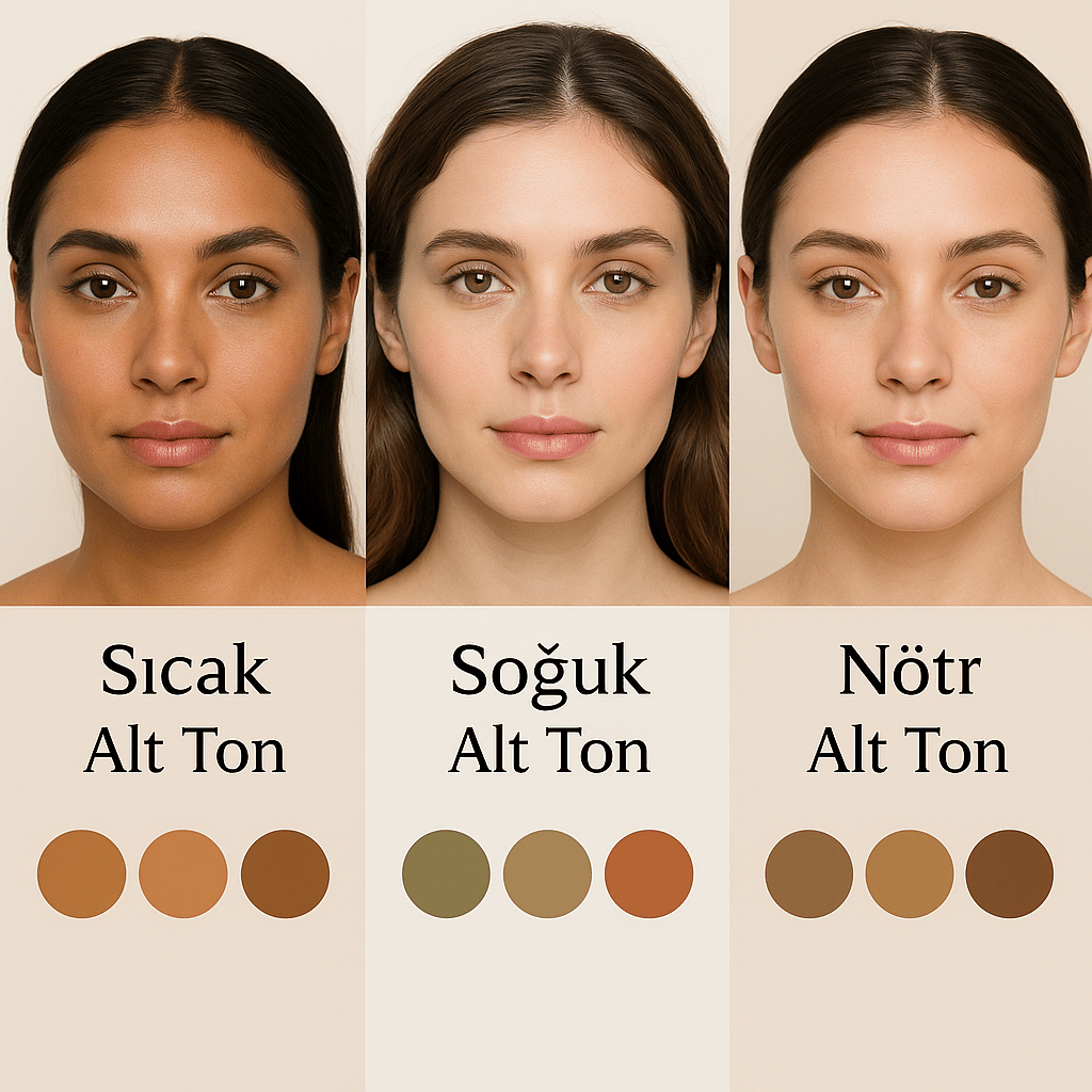 Pigment Seçimi : Cilt Alt Tonuna Göre Doğru Renk Eşleştirme