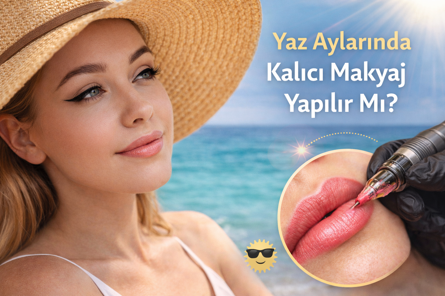 Yaz Aylarında Kalıcı Makyaj Yapılır Mı?