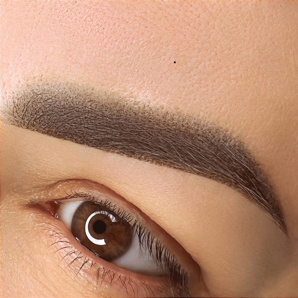 Microblading ve Kaş Pudralama karşılaştırma örneği