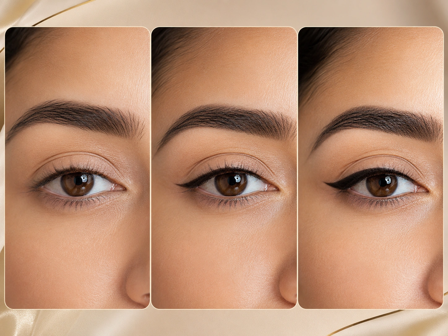 Kalıcı eyeliner dipliner ve kirpik dibi PMU uygulaması