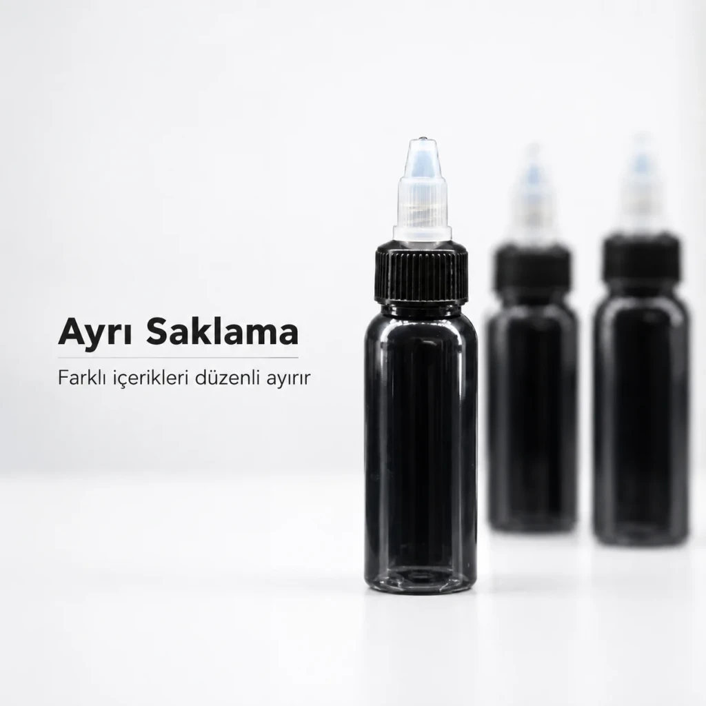 Boş Pigment Şişeleri