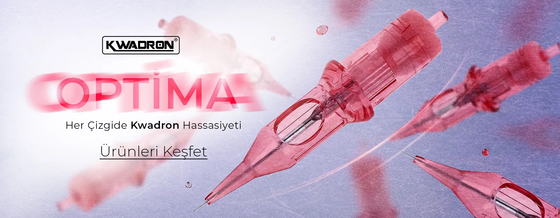 Kwadron Optima Kalıcı Makyaj İğneleri