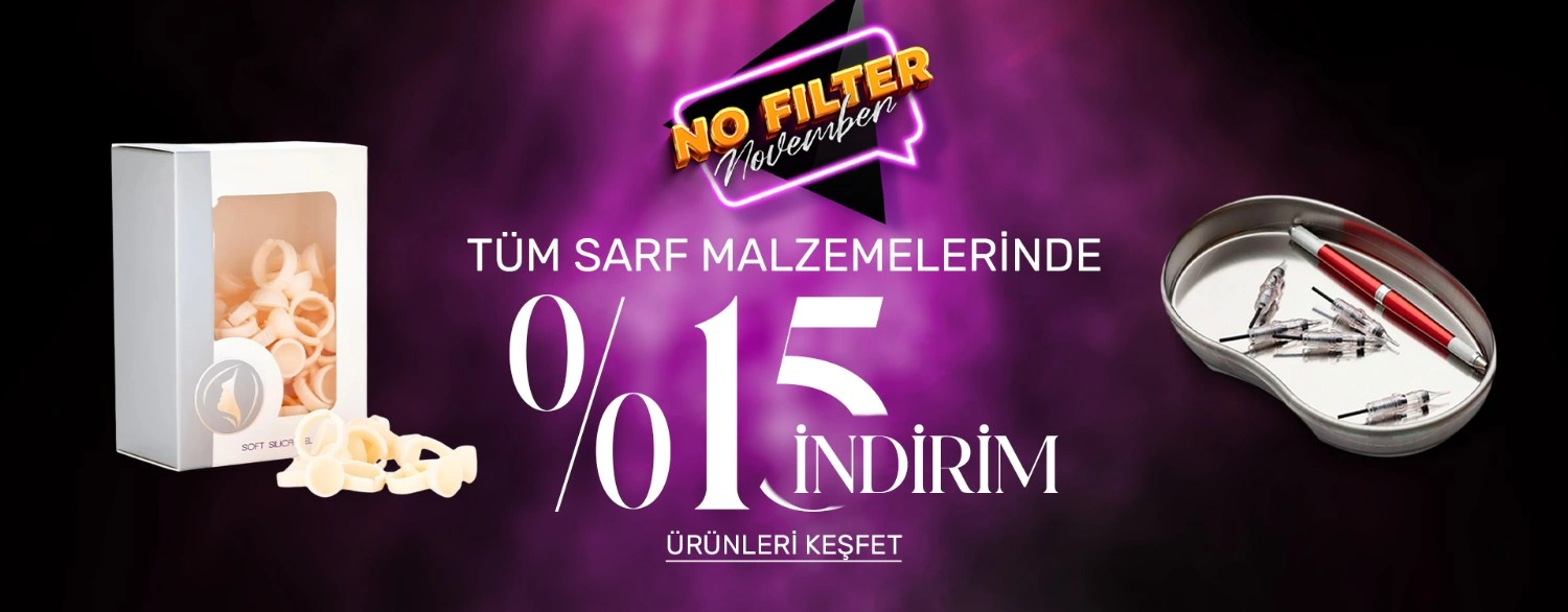 Tüm Sarf Malzemelerde %15 İndirim