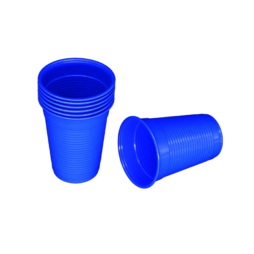 Dövme İğne Yıkama Bardağı Mavi 200 ml 50'li