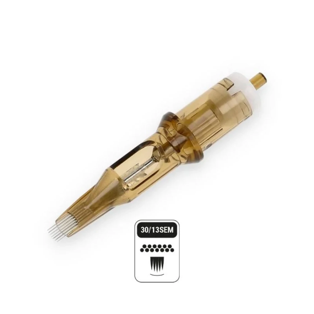 Kwadron 1013 SEMLT 13 SEMLT 0.30 mm Soft Edge Magnum Long Taper Kartuş Dövme İğnesi 20 Adet