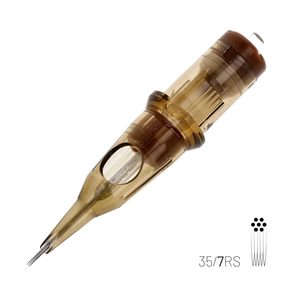 Kwadron 1207 RSLT 7RS Long Taper Kartuş Dövme İğnesi 20 Adet