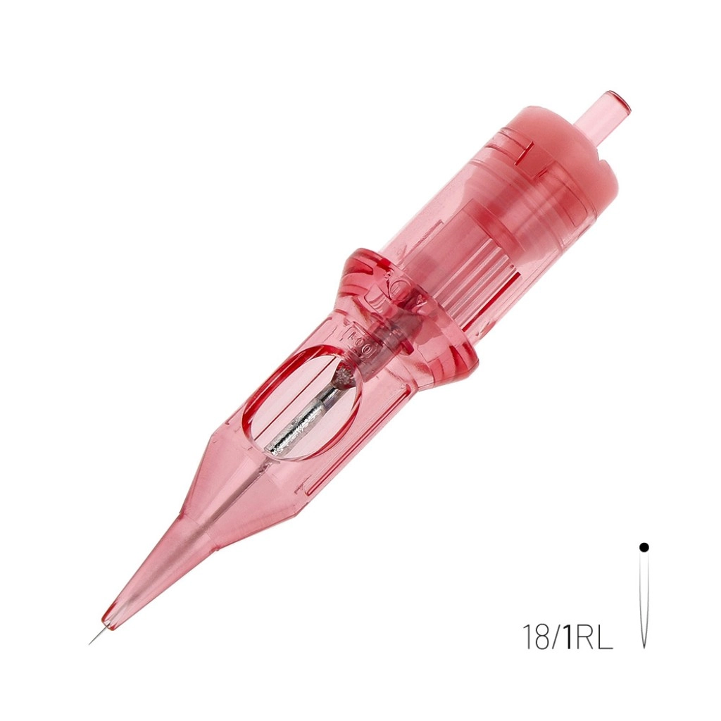 Kwadron PMU Optima 18/1 RLLT 0.18 mm Long Taper Kartuş PMU İğnesi 20 Adet
