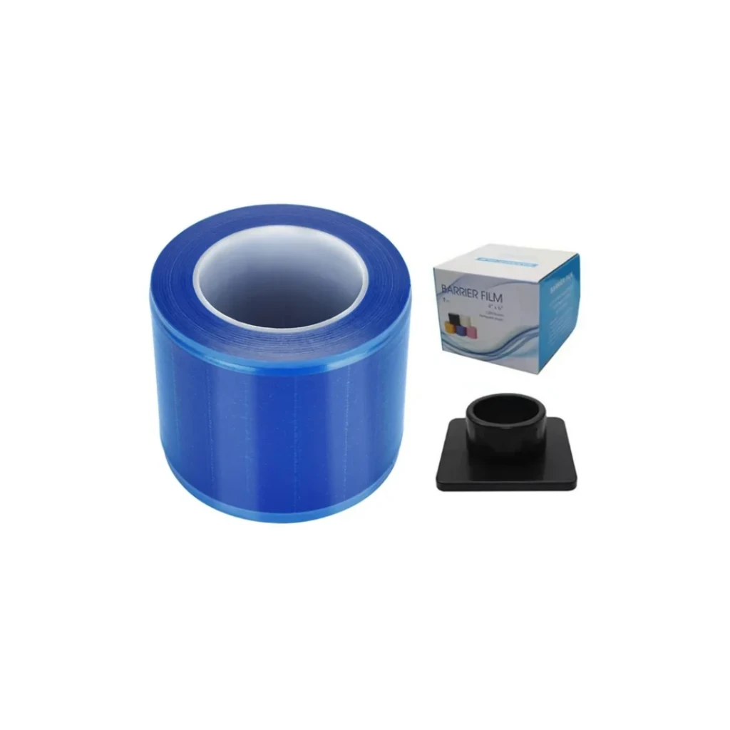Makine Koruyucu Bariyer Film Rulo - 10cmx15cm Mavi