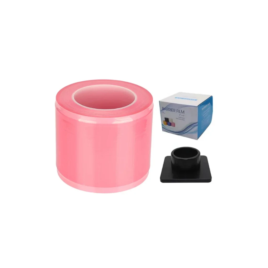 Makine Koruyucu Bariyer Film Rulo - 10cmx15cm Pembe