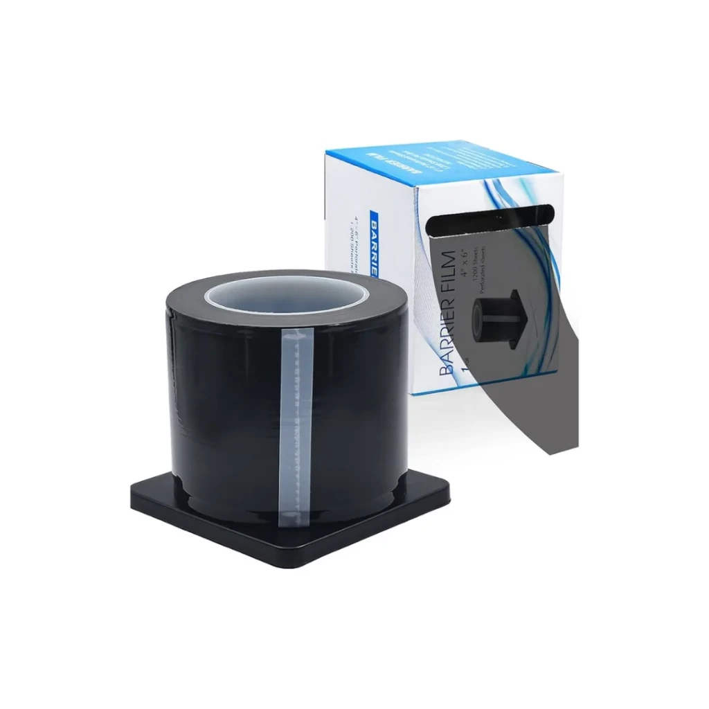 Makine Koruyucu Bariyer Film Rulo - 10cmx15cm Siyah