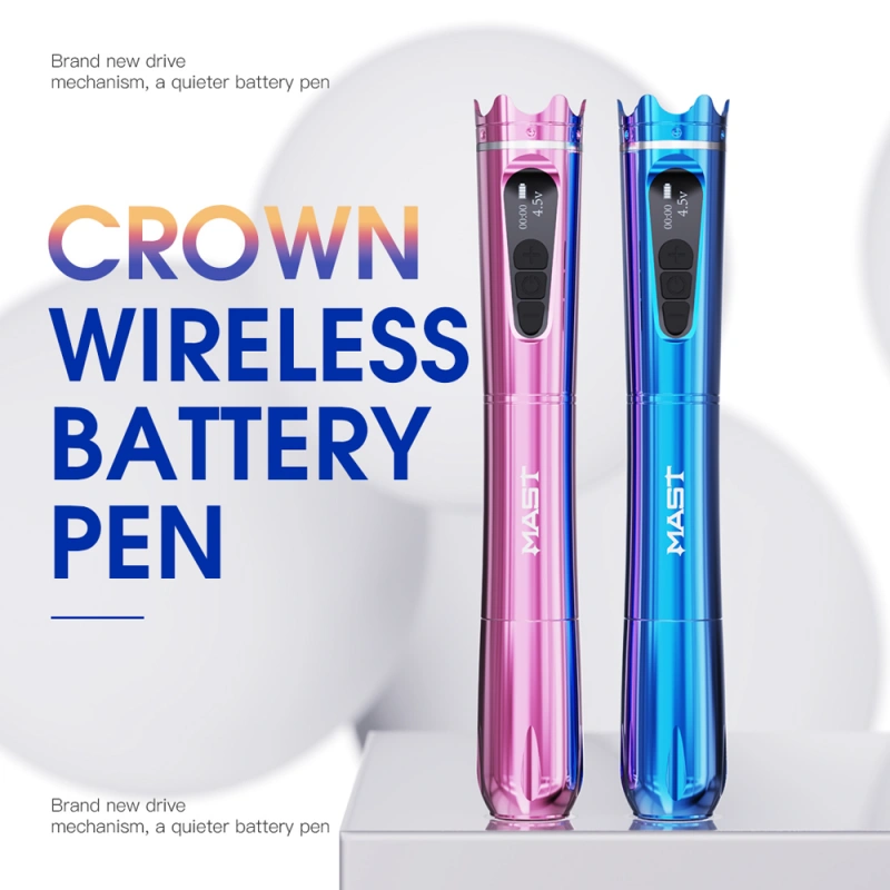 Mast Crown 3.0 mm Stroke Kablosuz PMU Makinesi Mavi Mast Crown 3.0 mm Stroke Kablosuz PMU Makinesi Mavi