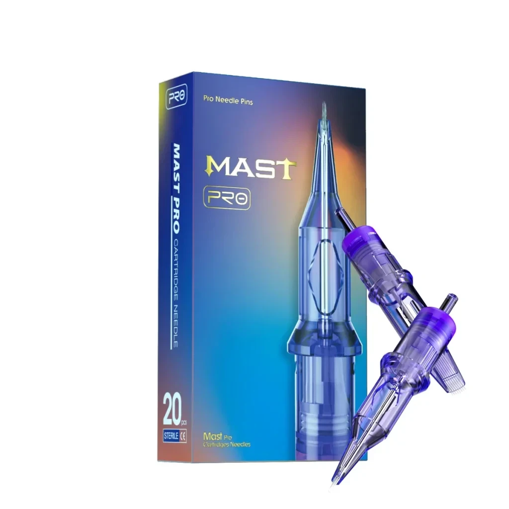 Mast Pro 0601 RL 1 RL 0.20 mm Round Liner Long Taper Kartuş Dövme İğnesi 20 Adet