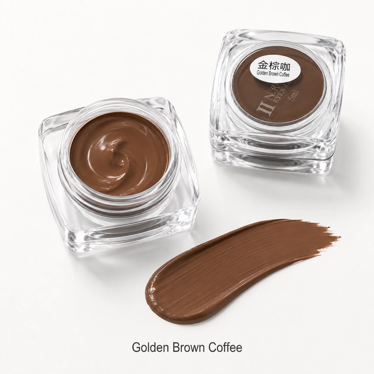 PCD Golden Brown Coffee Sıcak Orta Kahve Microblading Pigmenti