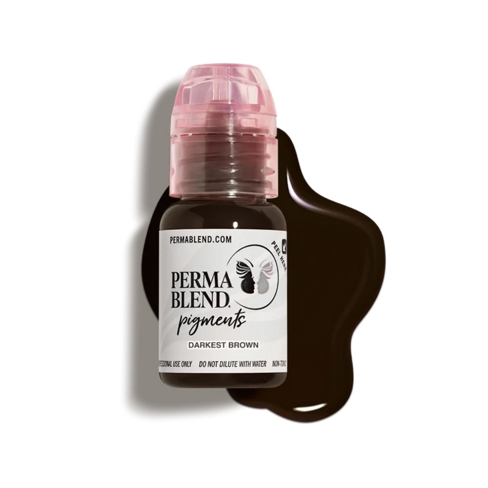 Perma Blend Darkest Brown 15 ml Kaş PMU Pigmenti