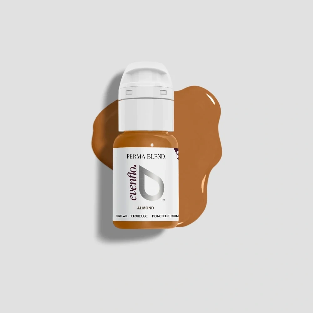 Perma Blend Evenflo Almond Sıcak Açık Kahve Kaş Pigmenti 15ml