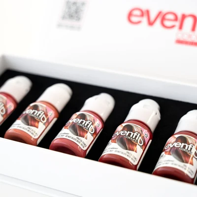 Perma Blend Evenflo Lip Set 5'li Dudak Pigment Seti 5x15ml Perma Blend Evenflo Lip Set 5'li Dudak Pigment Seti 5x15ml