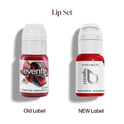 Perma Blend Evenflo Lip Set 5'li Dudak Pigment Seti 5x15ml Perma Blend Evenflo Lip Set 5'li Dudak Pigment Seti 5x15ml