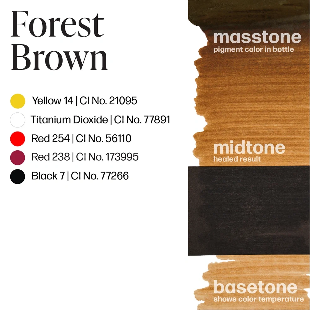 Perma Blend Forest Brown Nötr Orta Kahve Kaş Pigmenti 15ml Perma Blend Forest Brown Nötr Orta Kahve Kaş Pigmenti 15ml