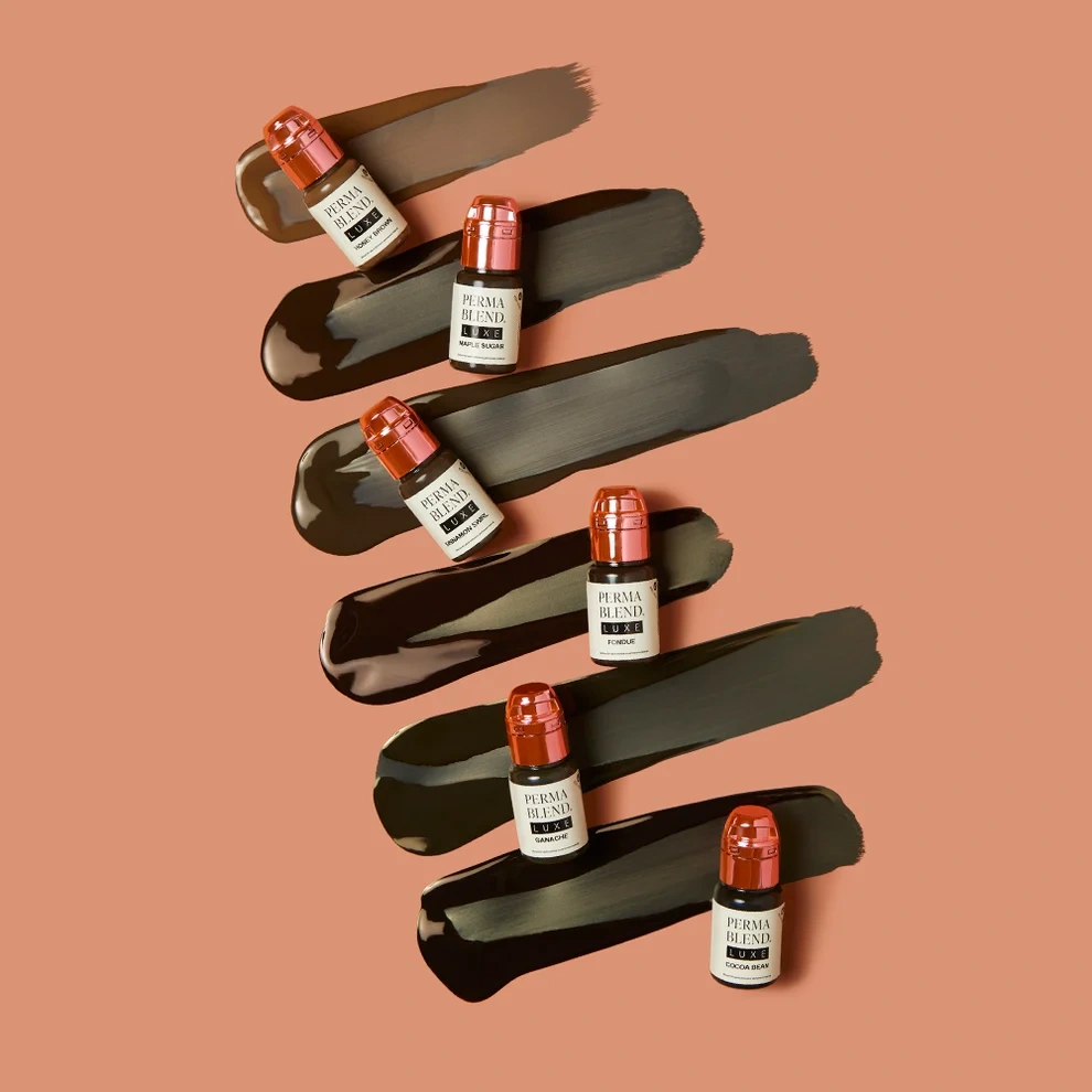 Perma Blend Luxe Amina Sadiq Chocolate Collection 6’lı Kalıcı Makyaj Kaş Pigmenti Seti 15ml Perma Blend Luxe Amina Sadiq Chocolate Collection 6’lı Kalıcı Makyaj Kaş Pigmenti Seti 15ml