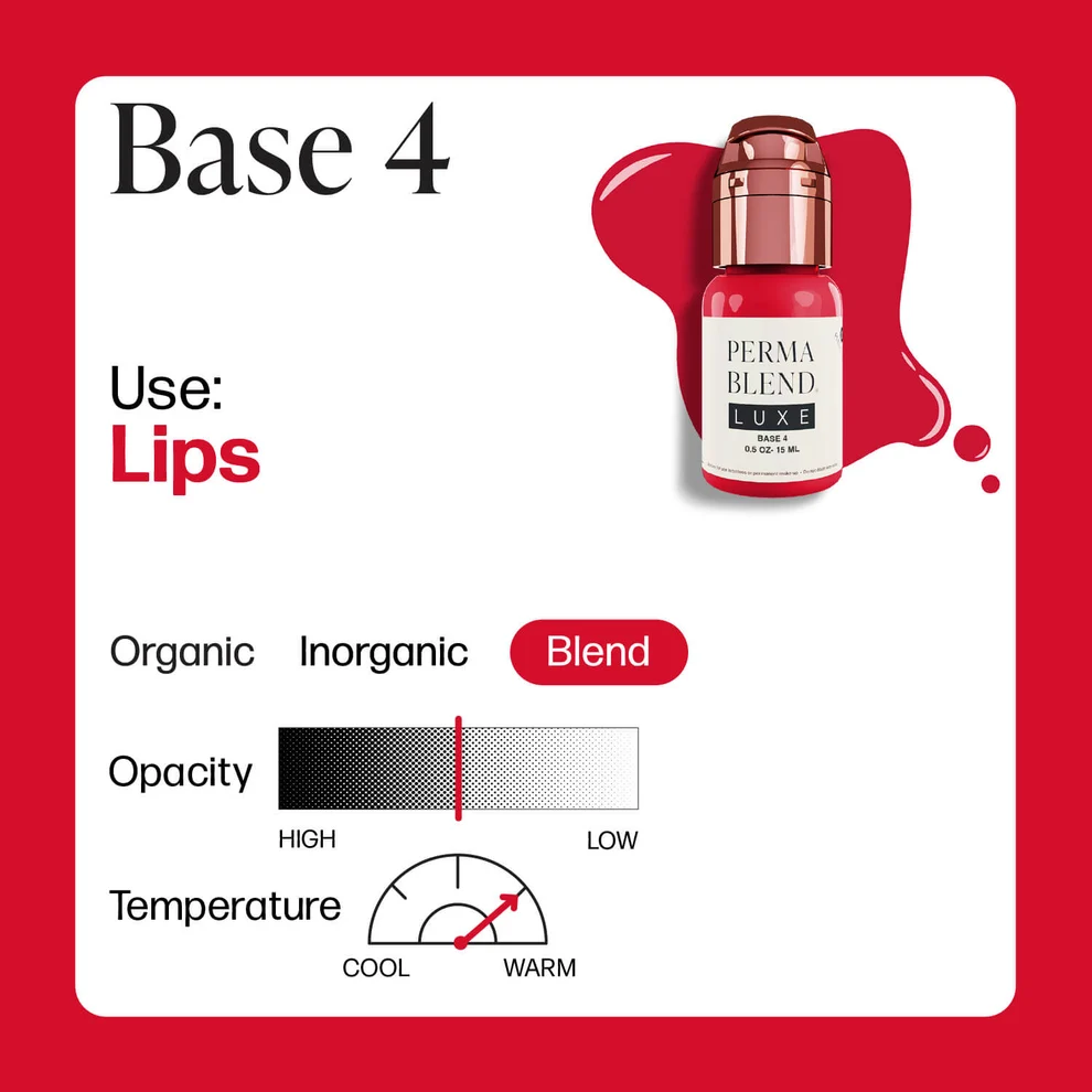 Perma Blend LUXE Carla Ricciardone Base 4 Kırmızı Dudak Nötralizasyon Baz Pigmenti 15ml Perma Blend LUXE Carla Ricciardone Base 4 Kırmızı Dudak Nötralizasyon Baz Pigmenti 15ml