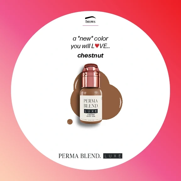 Perma Blend LUXE Chestnut V2 Sıcak Orta Kahve Kaş Pigmenti 15ml Perma Blend LUXE Chestnut V2 Sıcak Orta Kahve Kaş Pigmenti 15ml