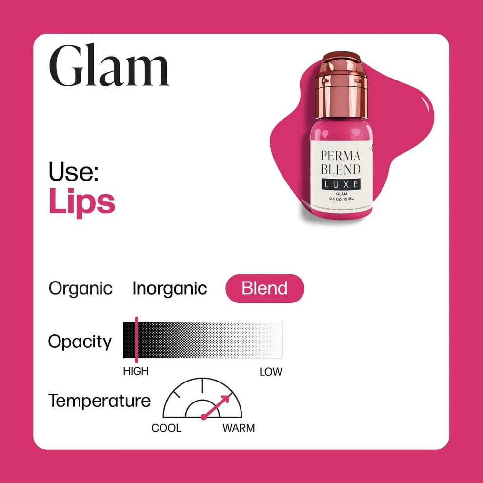 Perma Blend LUXE Glam Sıcak-Nötr Canlı Pembe Dudak Pigmenti 15ml Perma Blend LUXE Glam Sıcak-Nötr Canlı Pembe Dudak Pigmenti 15ml