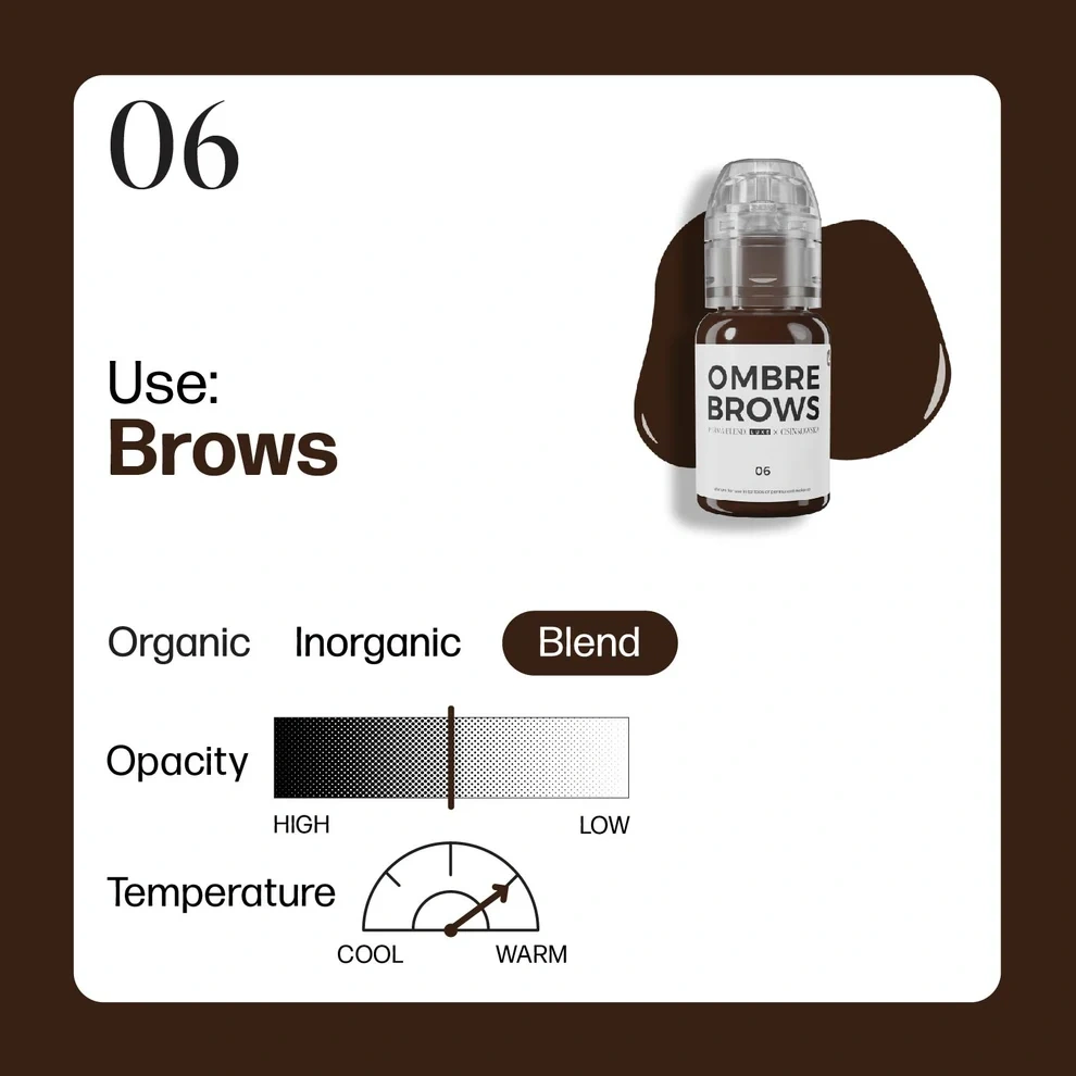 Perma Blend LUXE Paulina Osinkowska Ombre Brows 6'lı Kaş Pigment Seti 6x15ml Perma Blend LUXE Paulina Osinkowska Ombre Brows 6'lı Kaş Pigment Seti 6x15ml