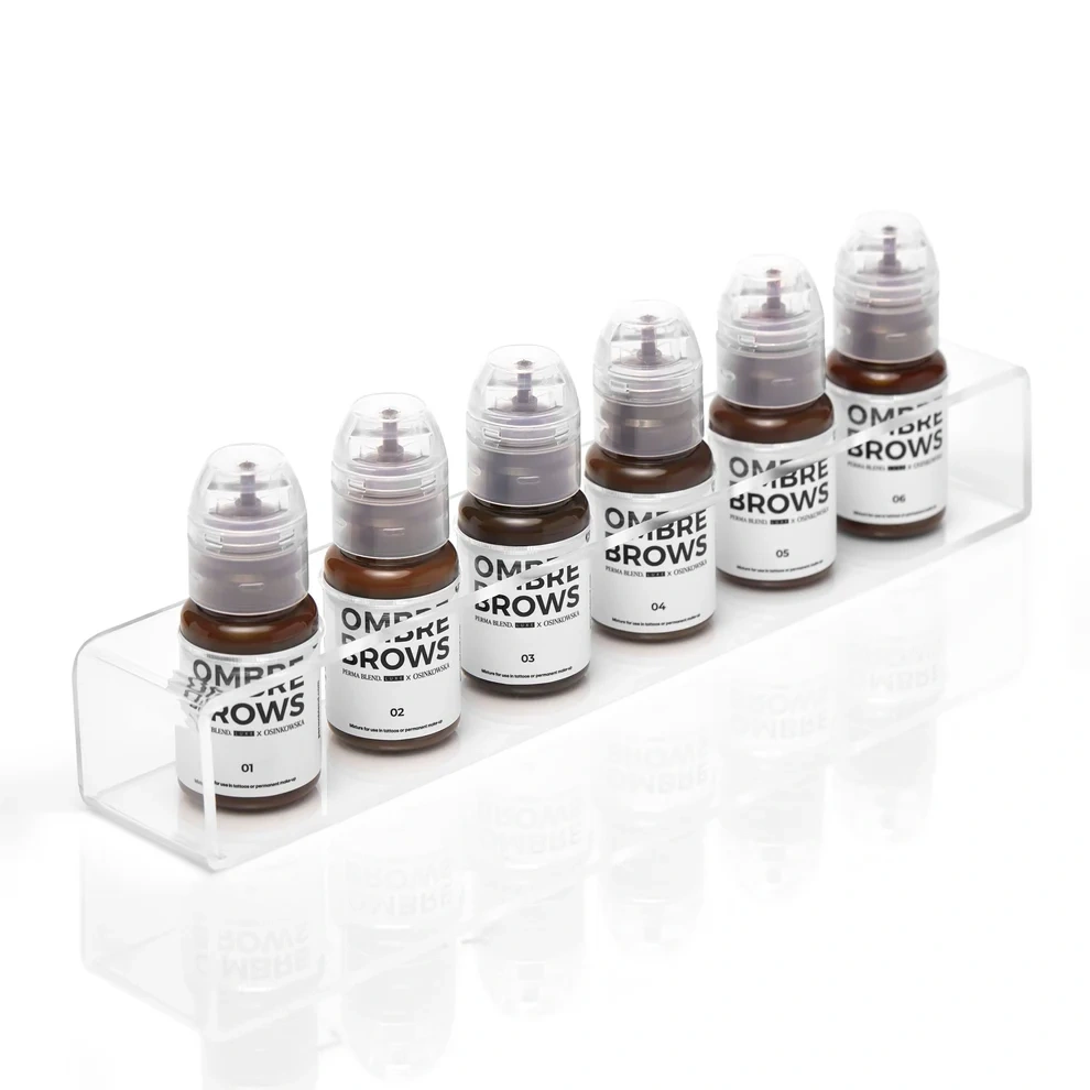 Perma Blend LUXE Paulina Osinkowska Ombre Brows 6'lı Kaş Pigment Seti 6x15ml Perma Blend LUXE Paulina Osinkowska Ombre Brows 6'lı Kaş Pigment Seti 6x15ml