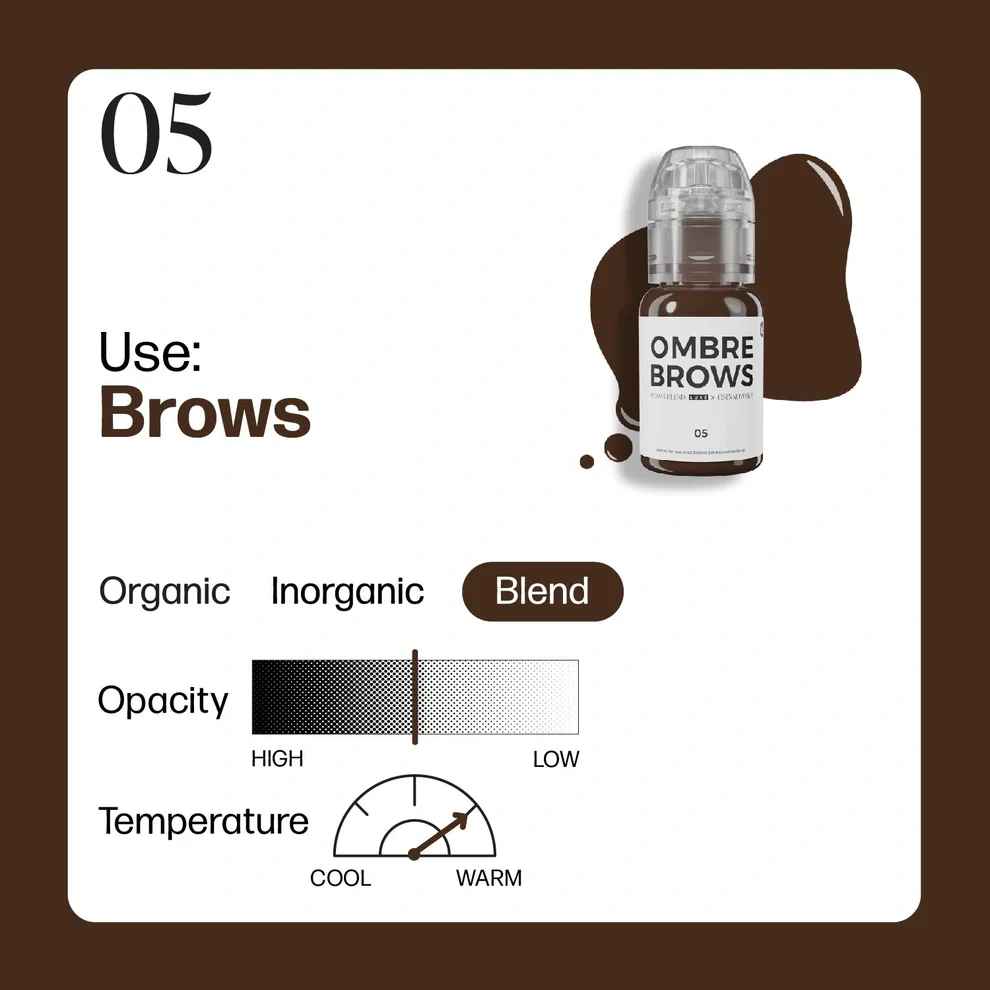 Perma Blend LUXE Paulina Osinkowska Ombre Brows 6'lı Kaş Pigment Seti 6x15ml Perma Blend LUXE Paulina Osinkowska Ombre Brows 6'lı Kaş Pigment Seti 6x15ml