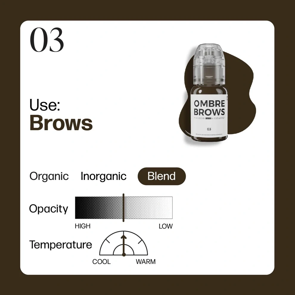 Perma Blend LUXE Paulina Osinkowska Ombre Brows 6'lı Kaş Pigment Seti 6x15ml Perma Blend LUXE Paulina Osinkowska Ombre Brows 6'lı Kaş Pigment Seti 6x15ml