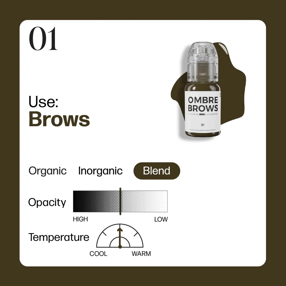 Perma Blend LUXE Paulina Osinkowska Ombre Brows 6'lı Kaş Pigment Seti 6x15ml Perma Blend LUXE Paulina Osinkowska Ombre Brows 6'lı Kaş Pigment Seti 6x15ml