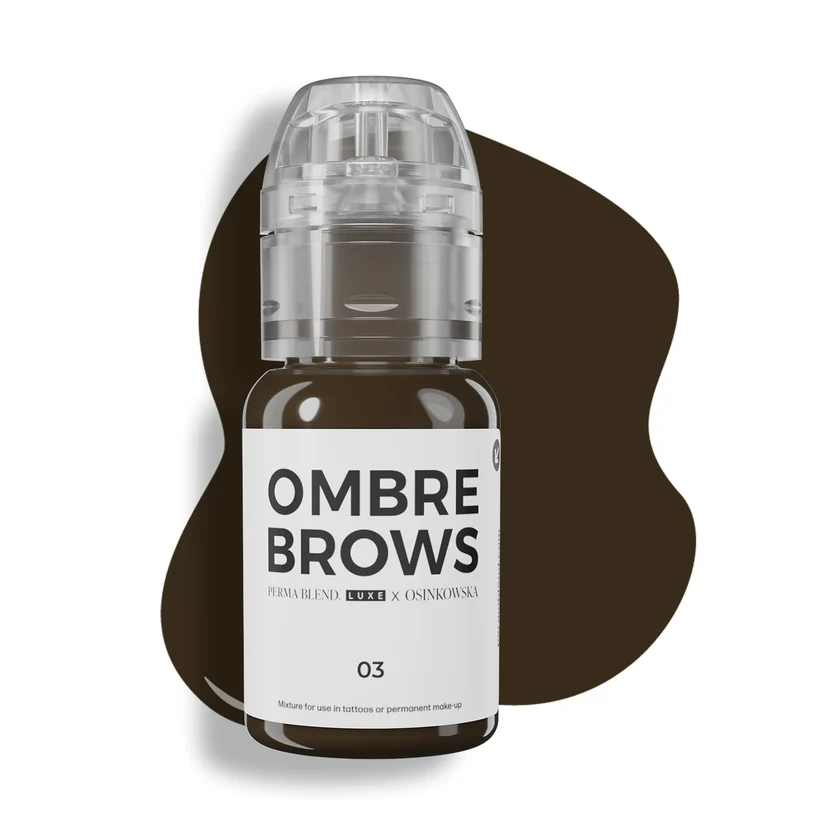 Perma Blend LUXE Paulina Osinkowska Ombre Brows No.3 Dengeli Nötr Kahve Kaş Pigmenti 15ml