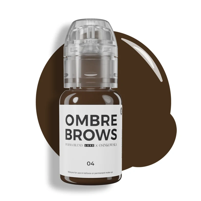 Perma Blend LUXE Paulina Osinkowska Ombre Brows No.4 Orta Kahve Kaş Pigmenti 15ml