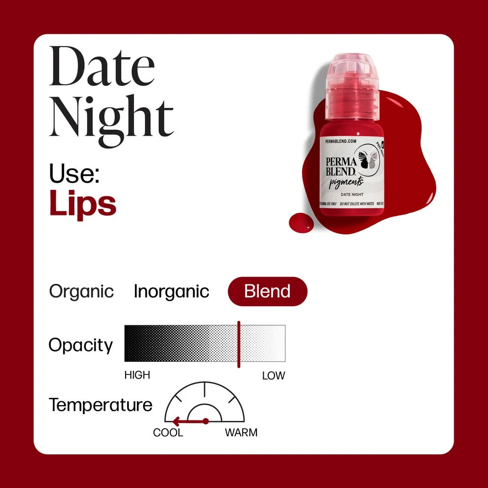 Perma Blend Sultry Lip Date Night Soğuk Koyu Kırmızı Dudak Pigmenti 15ml Perma Blend Sultry Lip Date Night Soğuk Koyu Kırmızı Dudak Pigmenti 15ml