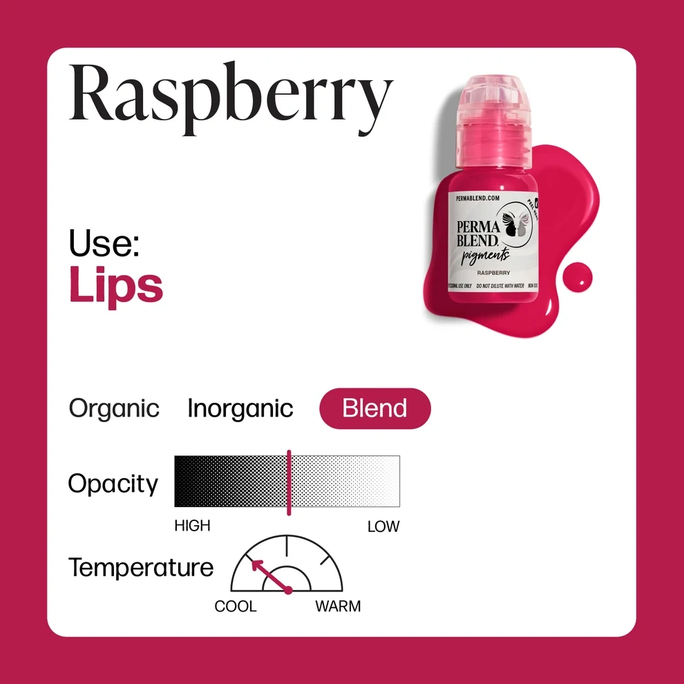 Perma Blend Sultry Lip Raspberry Kırmızı-Pembe Dudak Pigmenti 15ml Perma Blend Sultry Lip Raspberry Kırmızı-Pembe Dudak Pigmenti 15ml