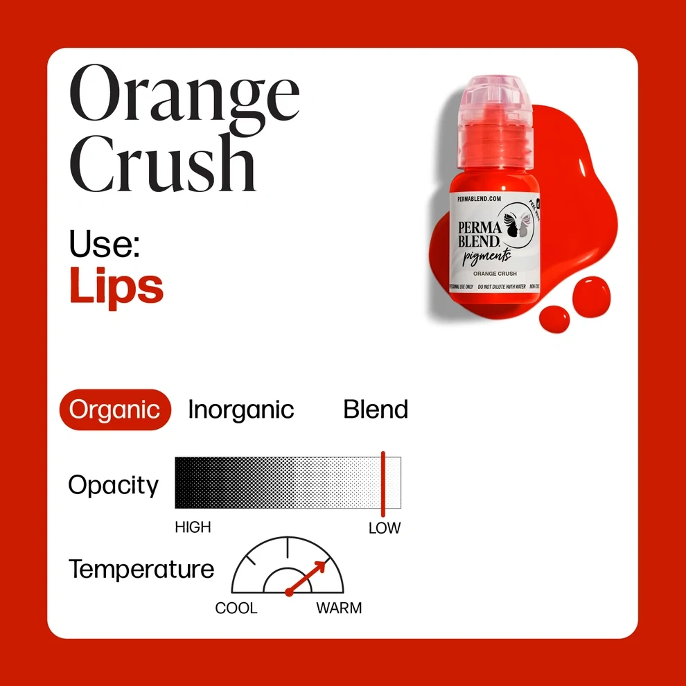 Perma Blend Sweet Lip Orange Crush Turuncu Dudak Modifier Pigmenti 15ml Perma Blend Sweet Lip Orange Crush Turuncu Dudak Modifier Pigmenti 15ml