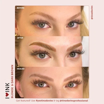 Perma Blend Tina Davies I Love Ink Blonde Açık Taupe Kaş Pigmenti 15ml Perma Blend Tina Davies I Love Ink Blonde Açık Taupe Kaş Pigmenti 15ml
