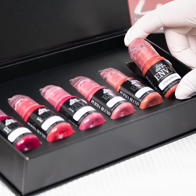 Perma Blend Tina Davies Envy Lip Collection 6'lı Kalıcı Makyaj Dudak Pigmenti Seti 6x15ml