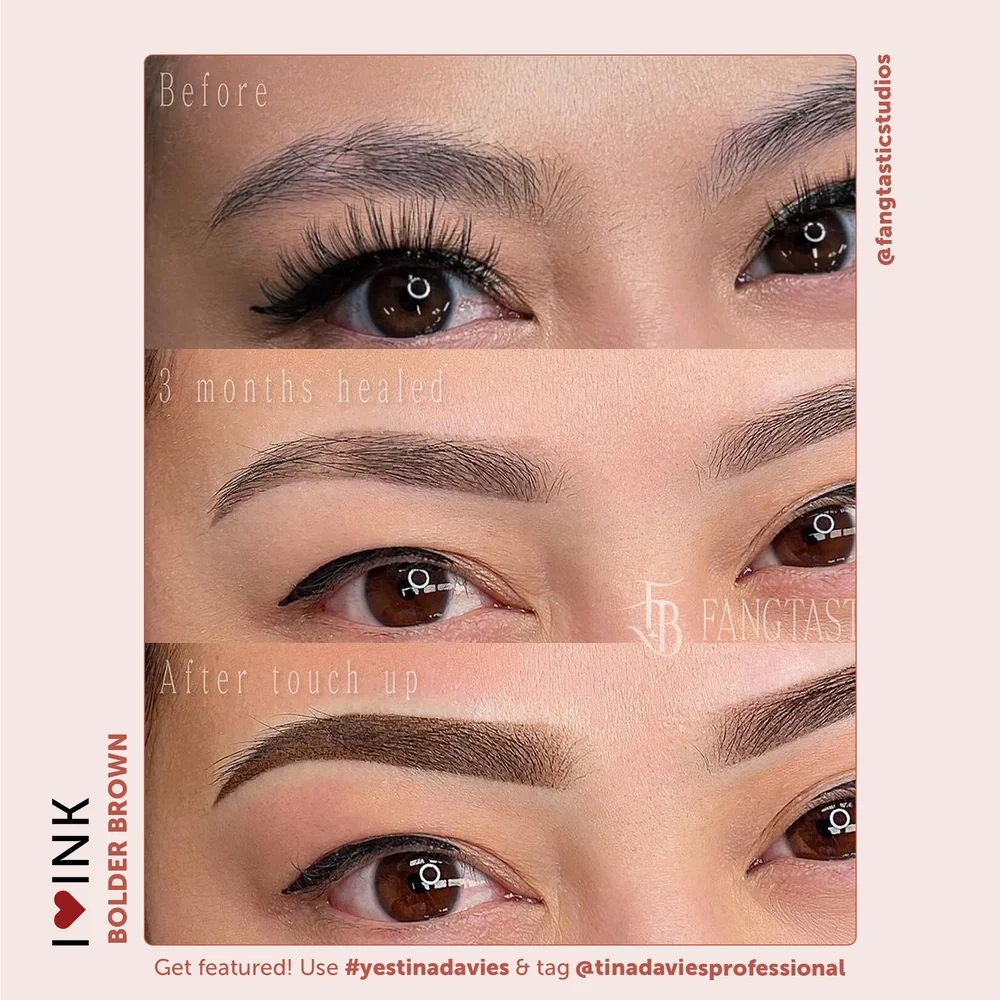 Perma Blend Tina Davies I Love Ink Bolder Brown Koyu Kahve Kaş Pigmenti 15ml Perma Blend Tina Davies I Love Ink Bolder Brown Koyu Kahve Kaş Pigmenti 15ml
