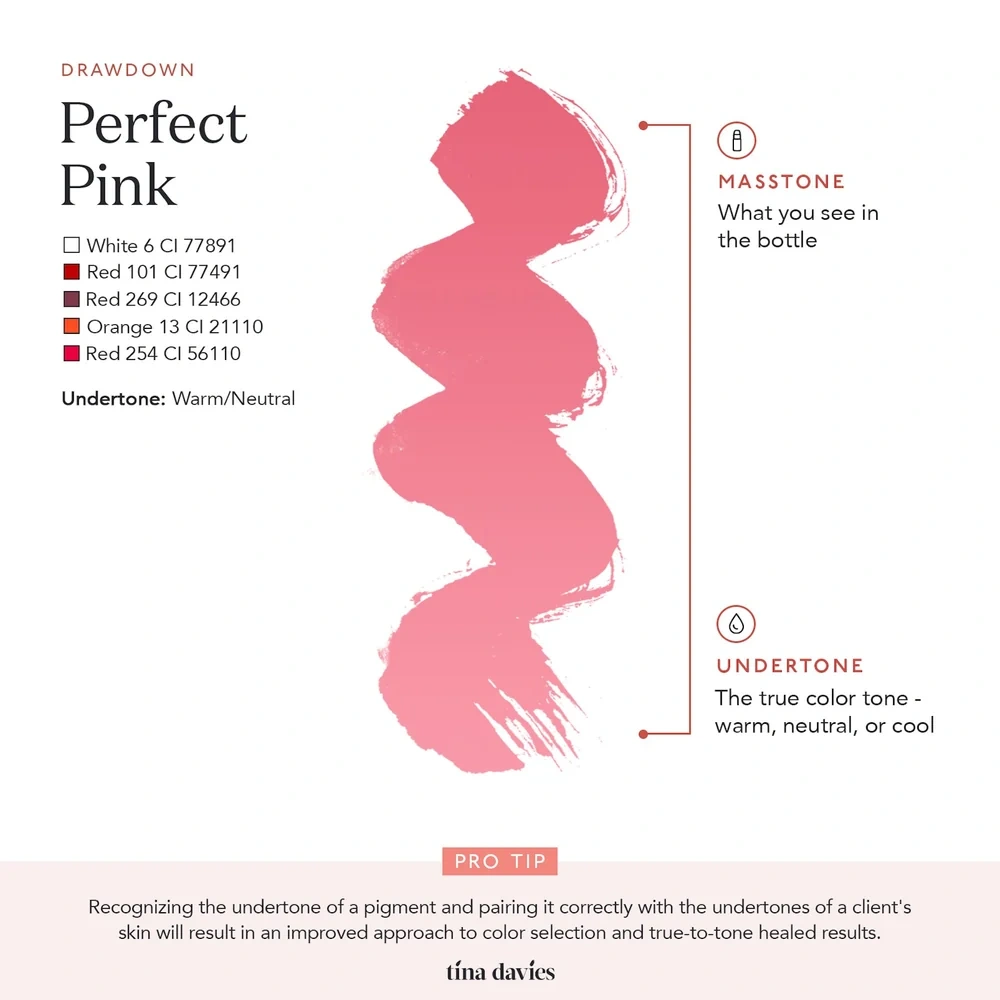 Perma Blend Tina Davies Perfect Pink Nötr Pembe Dudak Pigmenti 15ml Perma Blend Tina Davies Perfect Pink Nötr Pembe Dudak Pigmenti 15ml