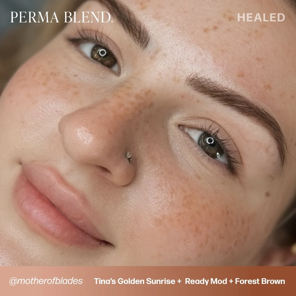 Perma Blend Tina’s Gold Sunrise Sıcak Orta Kahve Kaş Pigmenti ve Modifier 15ml Perma Blend Tina’s Gold Sunrise Sıcak Orta Kahve Kaş Pigmenti ve Modifier 15ml