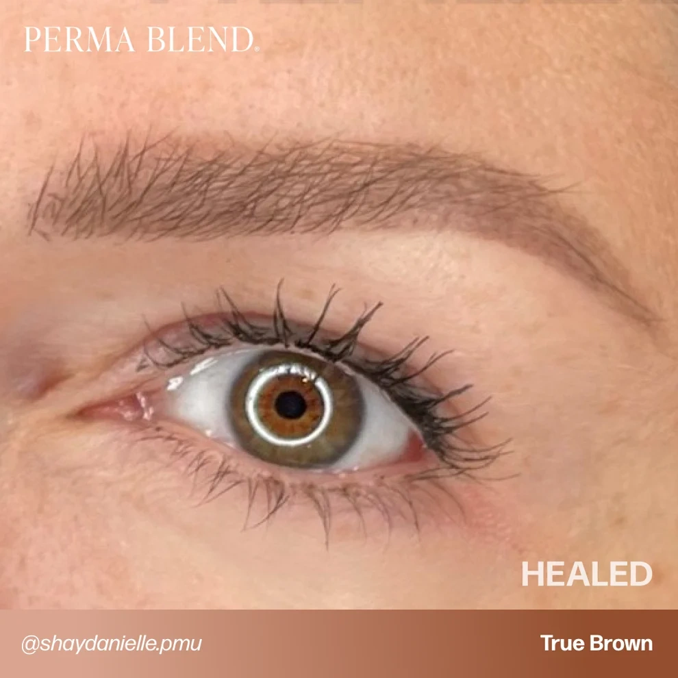 Perma Blend True Brown Sıcak Koyu Kahve Kaş ve Eyeliner Pigmenti 15ml Perma Blend True Brown Sıcak Koyu Kahve Kaş ve Eyeliner Pigmenti 15ml