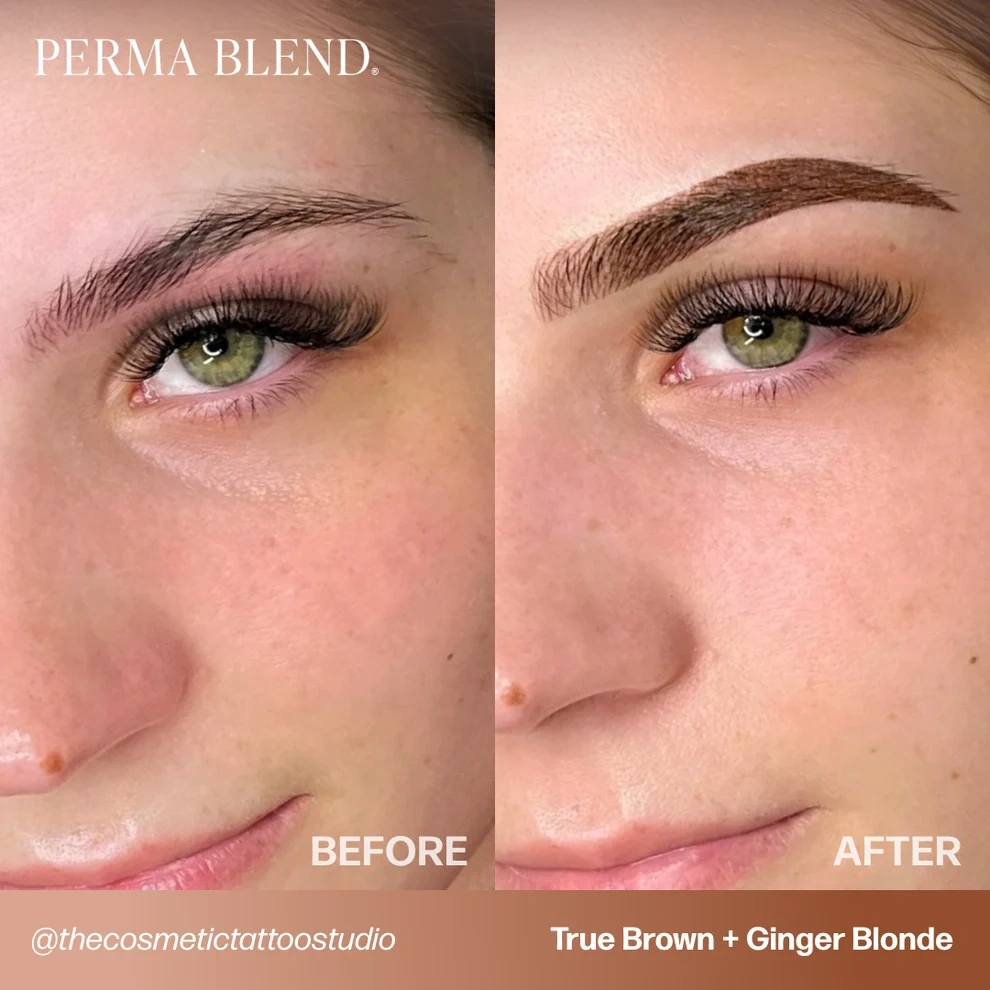 Perma Blend True Brown Sıcak Koyu Kahve Kaş ve Eyeliner Pigmenti 15ml Perma Blend True Brown Sıcak Koyu Kahve Kaş ve Eyeliner Pigmenti 15ml