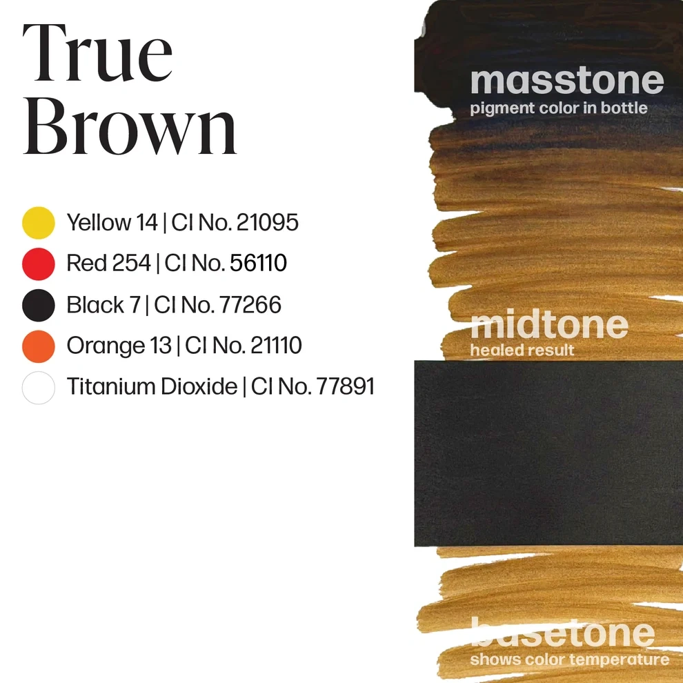 Perma Blend True Brown Sıcak Koyu Kahve Kaş ve Eyeliner Pigmenti 15ml Perma Blend True Brown Sıcak Koyu Kahve Kaş ve Eyeliner Pigmenti 15ml