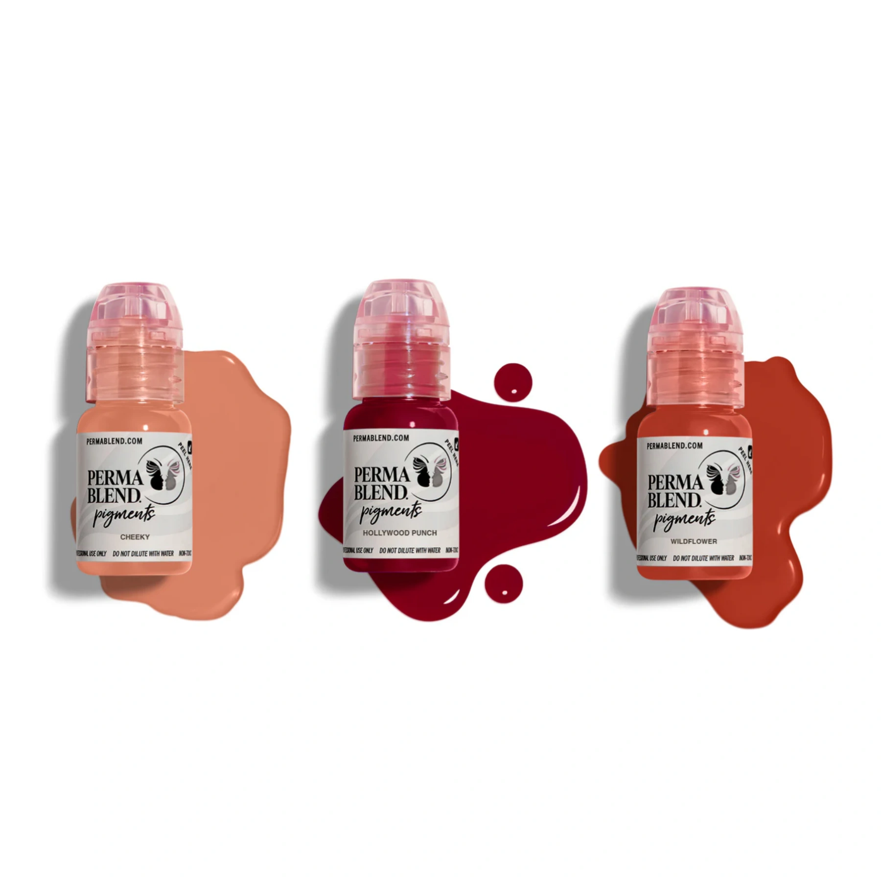 Perma Blend Vava Voom Lip Kit 3'lü Dudak Pigment Seti 3x15ml