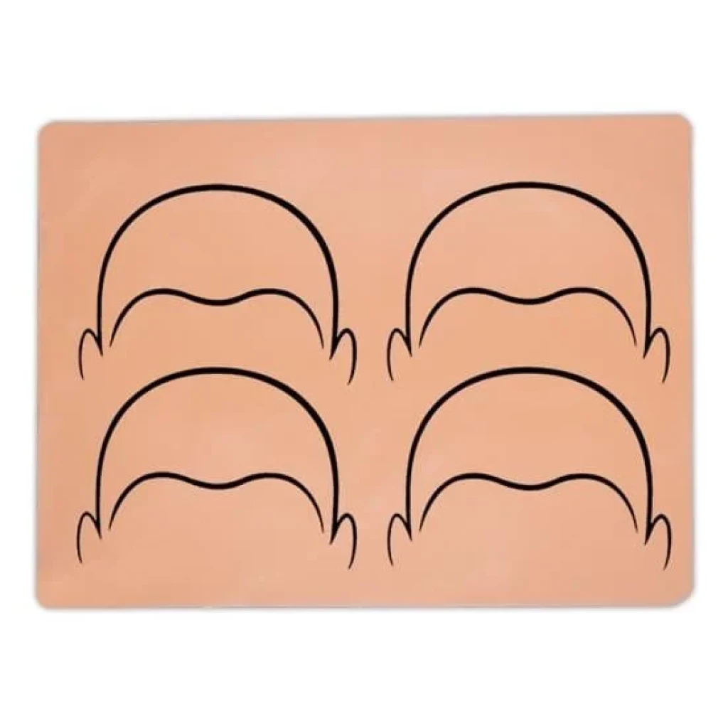 SMP Scalp Saç Simülasyonu Deneme Derisi Pembe 145x220 mm