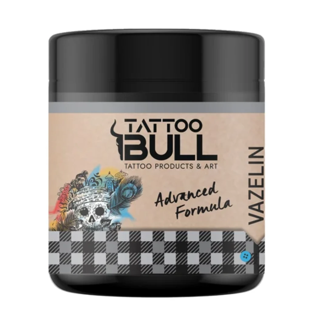 TattooBull Profesyonel Dövme Vazelin – Yoğun Kıvamlı Saf Formül (500 ml)